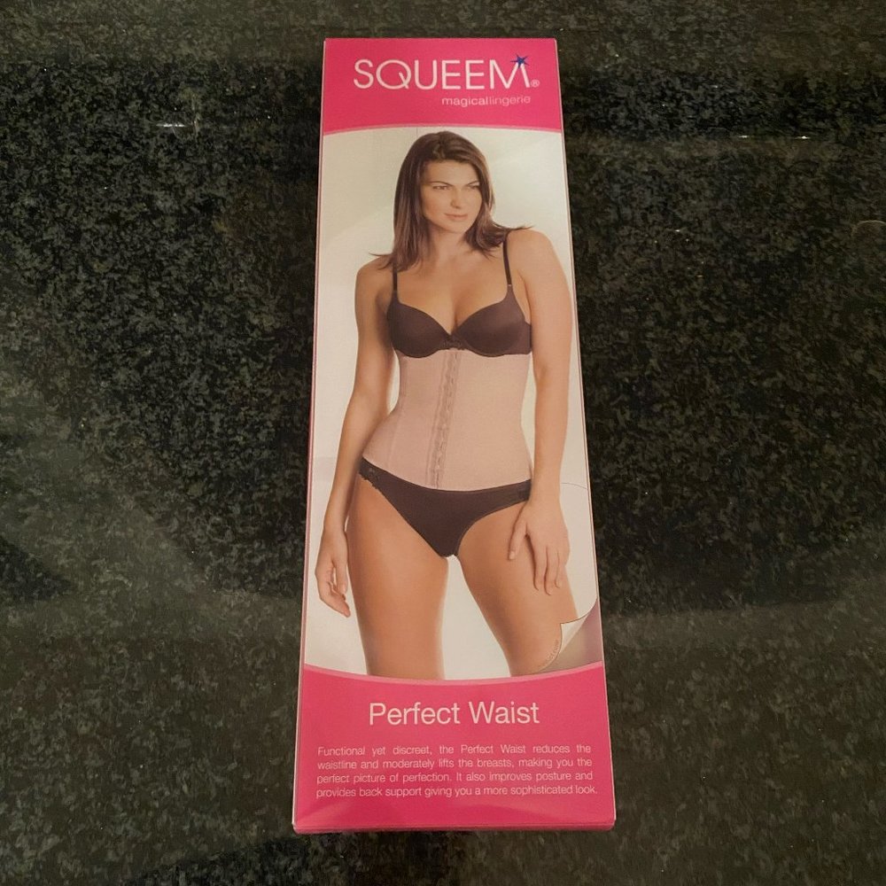 SQUEEM Perfect Waist Corset-Beige-NIB
